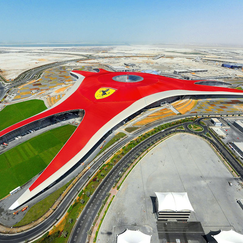 Abu Dhabi- Ferrari world